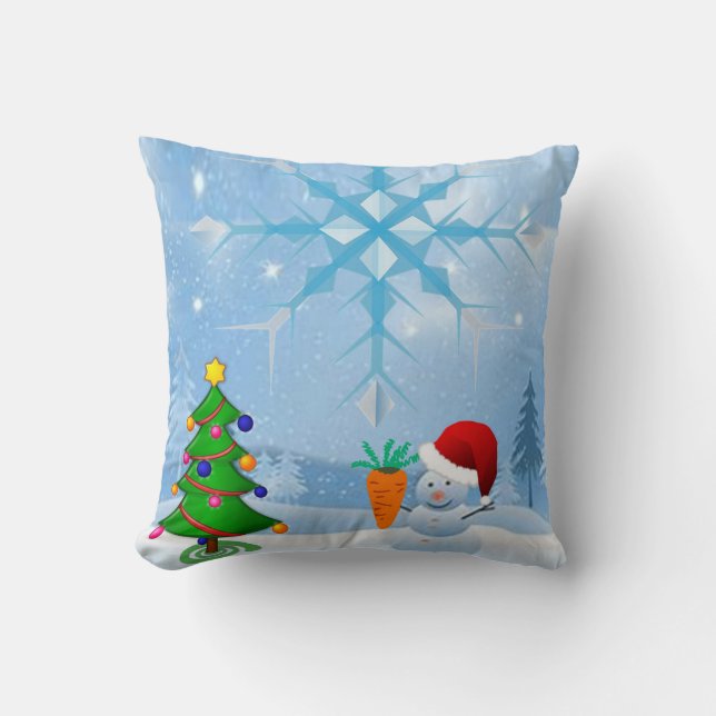 Kerkermaaier Kerstmis Kussen (Voorkant)