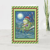 KERKERPAT op STAM KERSTFELICITATIEKAART VERZEN Feestdagen Kaart (Voorkant)