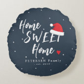 Kerkerthuis zoete kersthoed rond kussen (Voorkant)