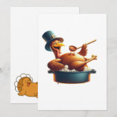 Kerkerturbine voor Thanksgiving Kaart (Voorkant / Achterkant)