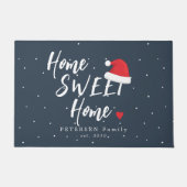 Kerkervakantie thuis zoete huisnaam deurmat (Voorkant)