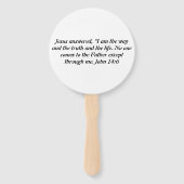 kerkfan handwaaier (Achterkant)