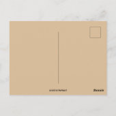  kerkgebed met Thanksgiving Briefkaart (Achterkant)