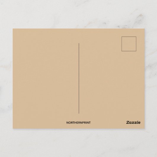  kerkgebed met Thanksgiving Briefkaart (Achterkant)