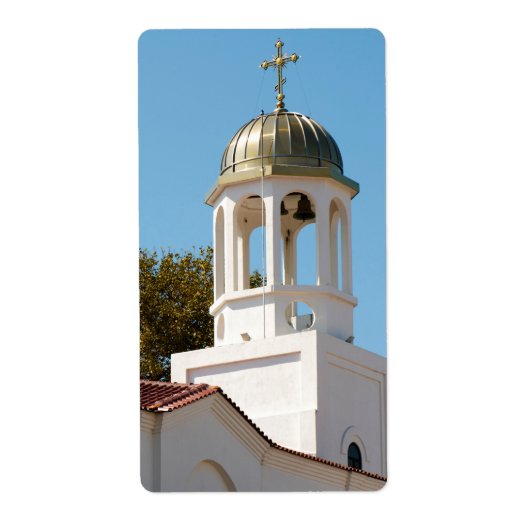 Kerkgebouw Etiket (Voorkant)