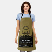 Kerkgezangenkoor Kerk Cadeaus Schort (Gedragen)