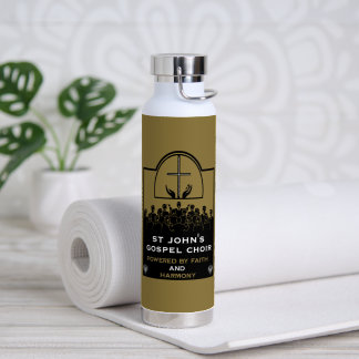 Kerkgezangenkoor Kerk Cadeaus Waterfles