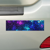 Kerkglas in lood bumpersticker (Op auto)