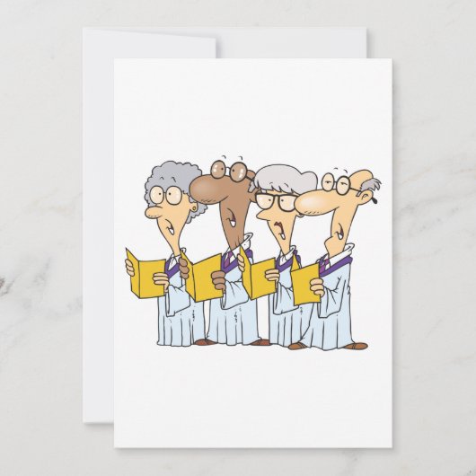 Kerkgroot Koor Kaart (Voorkant)