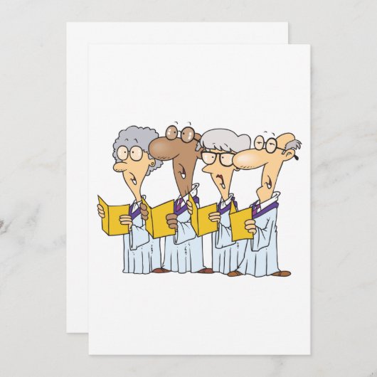 Kerkgroot Koor Kaart (Voorkant / Achterkant)