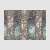  kerkhof Halloween Tissuepapier (Voorkant)