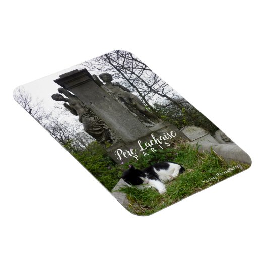 Kerkhof Kat (Pere Lachaise) Magneet (Rechterzijde)