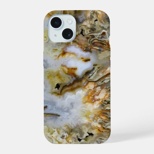 Kerkhof Pluim Agatisch ontwerp iPhone 15 Case (Achterkant)