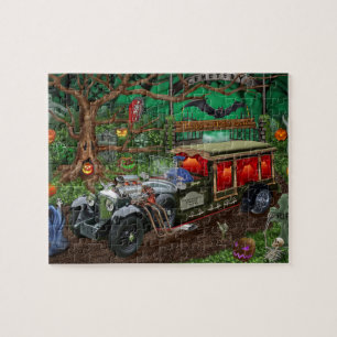 KERKHOF SPOOKTOCHTEN LEGPUZZEL