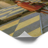 Kerkinterieur Poster (Hoek)