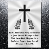 Kerkjubileum Uitnodigingskaart ELKE FEestELIJKe GE Kaart