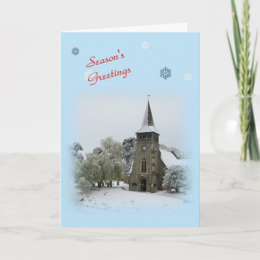 Kerkkaart 3 SG Feestdagen Kaart (Voorkant)