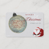 kerkkaart visitekaartje (Voorkant)