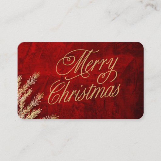 kerkkaart visitekaartje (Voorkant)