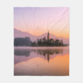 Kerkkankerklep Fleece Deken (Voorkant)