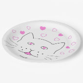 Kerkkat Papieren Bordje (Gekanteld)