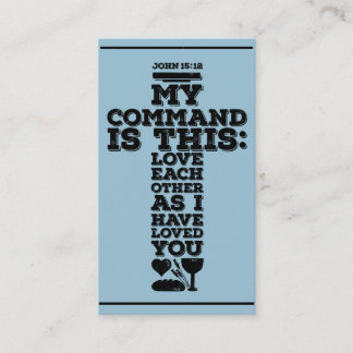 Kerkkerenkaart, kerkreclame-idee contactkaartje