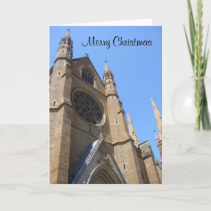 kerkkerk feestdagen kaart