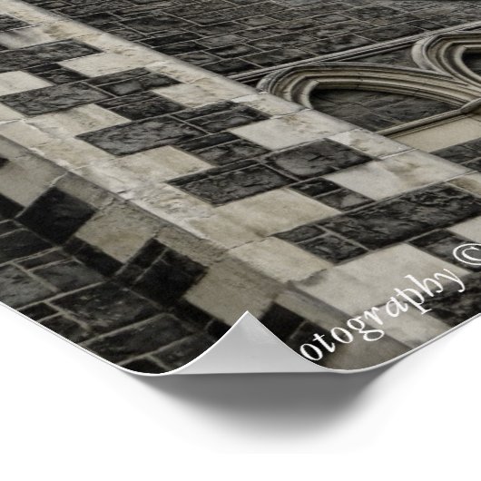 Kerkkerkathedraal, Nieuw-Zeelands Poster (Hoek)