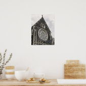 Kerkkerkathedraal, Nieuw-Zeelands Poster (Keuken)