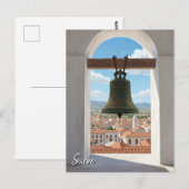 Kerkklok in Sucre Bolivia Reizen Briefkaart (Voorkant / Achterkant)