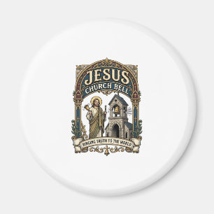 Kerkklok Jezus Kerkklok Jezus Christelijk Geloof Magneet