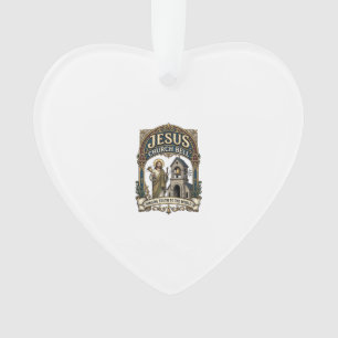 Kerkklok Jezus Kerkklok Jezus Christelijk Geloof Ornament
