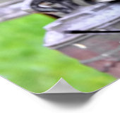 kerkklokken in de kerk van Saint Gertrude, België Poster (Hoek)