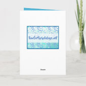 kerkkruis blanco kaart (Achterkant)