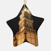 kerkkruis keramisch ornament (Links)