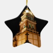 kerkkruis keramisch ornament (Achterkant)