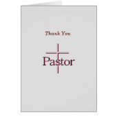 Kerklooster Dank je grijze kruis (Voorkant)