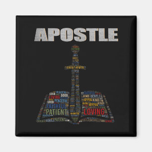 Kerkminister Woordwolk Astle Pastoor Waardering Magneet