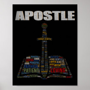 Kerkminister Woordwolk Astle Pastor Waardering Poster