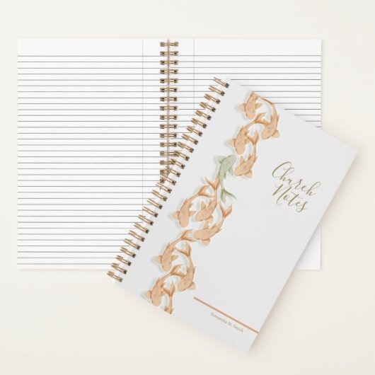Kerknotities Spiraal Notebook Notitieboek (Binnen)