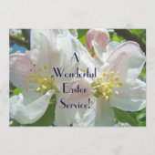 Kerkoraal Floral van de Kerk van de Uitnodigingspr Programmakaart (Voorkant)