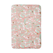 Kerkoraal van de Vibrant Ocean Beach Patroon Badmat (Voorkant Verticaal)