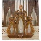 Kerkorgelpijpen douchegordijn (Voorkant)