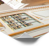 Kerkorgelpijpen Poster (Hoek)