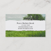 Kerkpastoergodsdienst Christelijk christendom Visitekaartje (Achterkant)