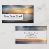 Kerkpastoergodsdienst Christelijk christendom Visitekaartje (Voorkant / Achterkant)