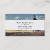 Kerkpastoergodsdienst Christelijk christendom Visitekaartje (Achterkant)