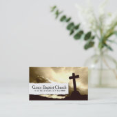 Kerkpastoergodsdienst Christelijk christendom Visitekaartje (Staand voorkant)