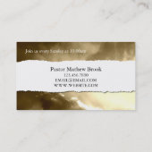 Kerkpastoergodsdienst Christelijk christendom Visitekaartje (Achterkant)