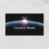 Kerkpastoor ruimte Heilige Kruislicht Visitekaartje (Voorkant)